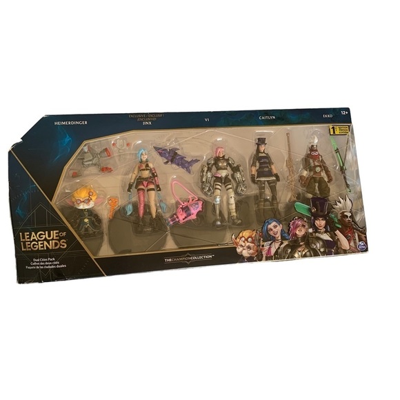 LEAGUE of Legends Dual Cities Pack  4" Action Figure 1st Edition Set - Picture 4 of 10